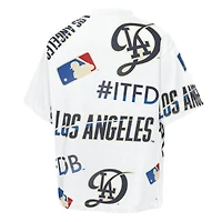 T-shirt blanc Youth Outerstuff Los Angeles Dodgers Circus Catch