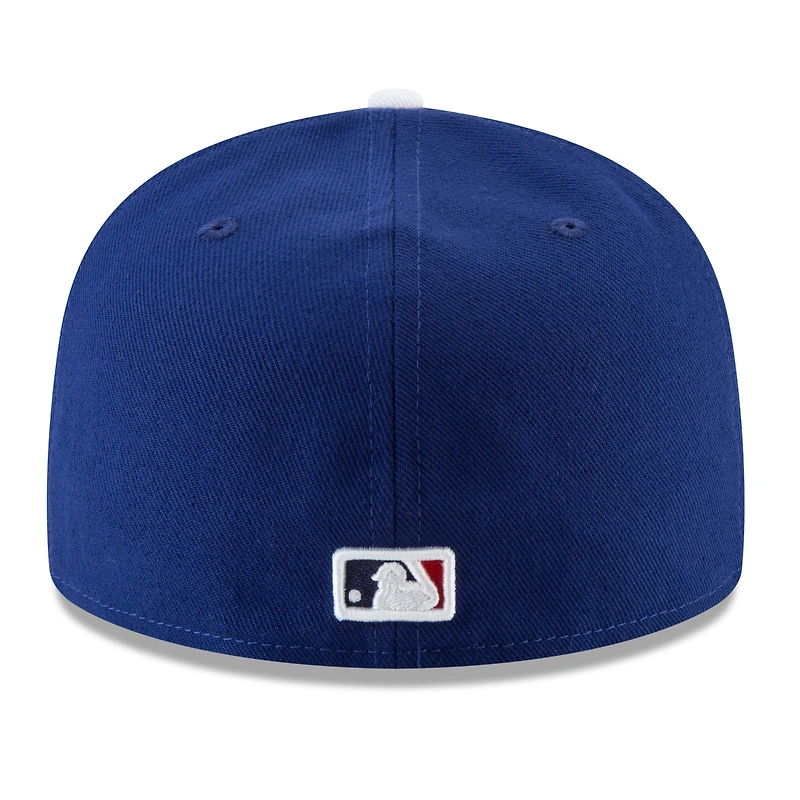 Casquette ajustée 59FIFTY bleu foncé des Los Angeles Dodgers 2025 World Series pour jeunes New Era