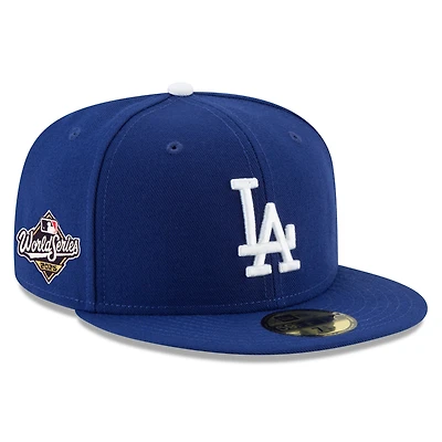 Youth Royal Los Angeles Dodgers 2025 World Series 59FIFTY Fitted Hat