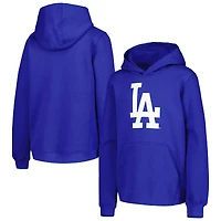 Sweat à capuche pour jeunes, logo principal de l'équipe des Dodgers Los Angeles, Royal