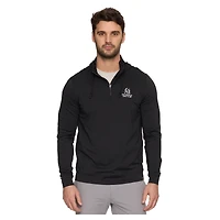 Men's Flag & Anthem  Black Los Angeles Golf Club Performance Quarter-Zip Hoodie