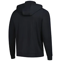 Men's Flag & Anthem  Black Los Angeles Golf Club Performance Quarter-Zip Hoodie