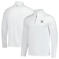 Men's Flag & Anthem  White Los Angeles Golf Club Journey Performance Quarter-Zip Pullover