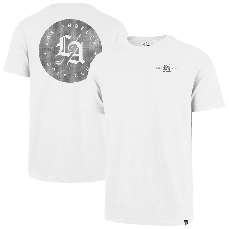 Men's '47  White TGL Los Angeles Golf Club Backer Scrum T-Shirt
