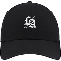 Men's Ahead Black Los Angeles Golf Club Largo Adjustable Hat