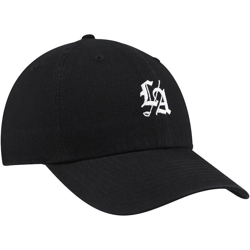 Men's Ahead Black Los Angeles Golf Club Largo Adjustable Hat
