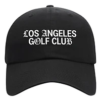 Men's Ahead Black Los Angeles Golf Club Largo Adjustable Hat