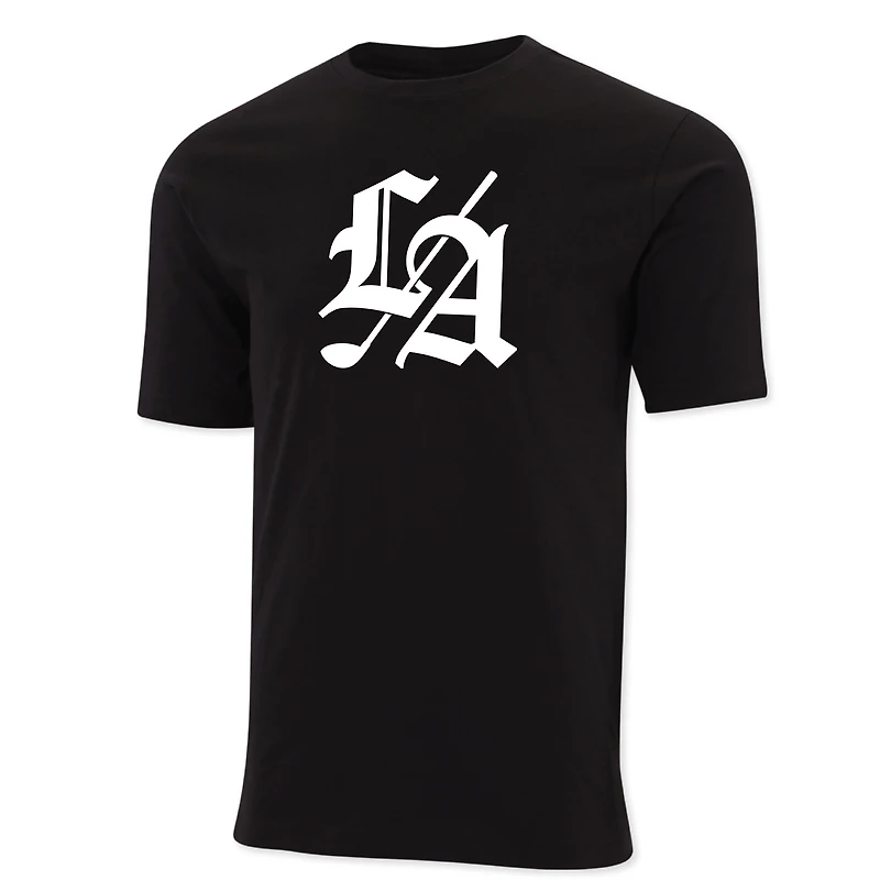 T-shirt noir Ahead pour homme du Los Angeles Golf Club Pembroke