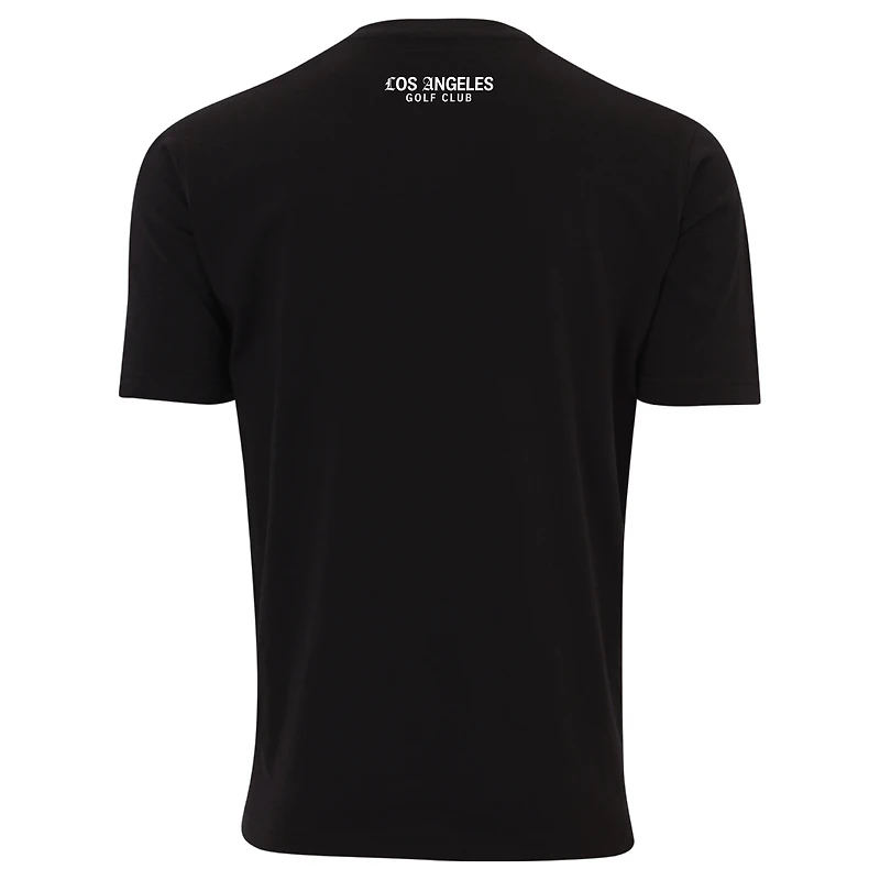 Men's Ahead Black Los Angeles Golf Club Pembroke T-Shirt