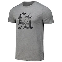 Men's Ahead Gray Los Angeles Golf Club Instant Classic Tri-Blend T-Shirt