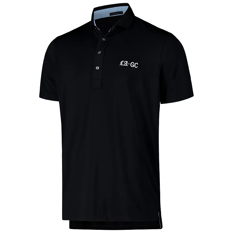 Men's Greyson Clothiers Black Los Angeles Golf Club Tala Polo