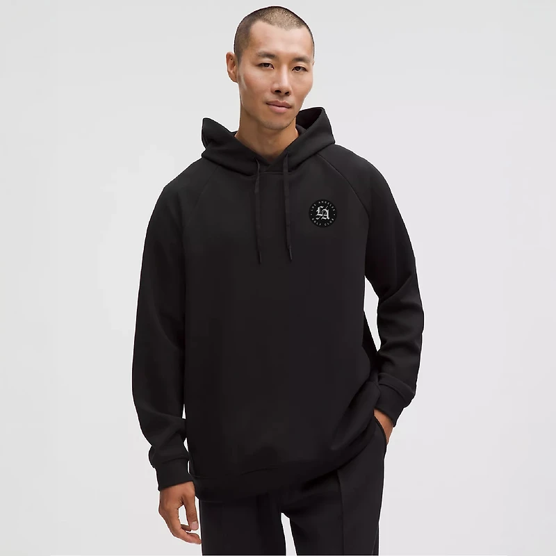 Sweat à capuche lululemon noir Los Angeles Golf Club Smooth Spacer pour homme