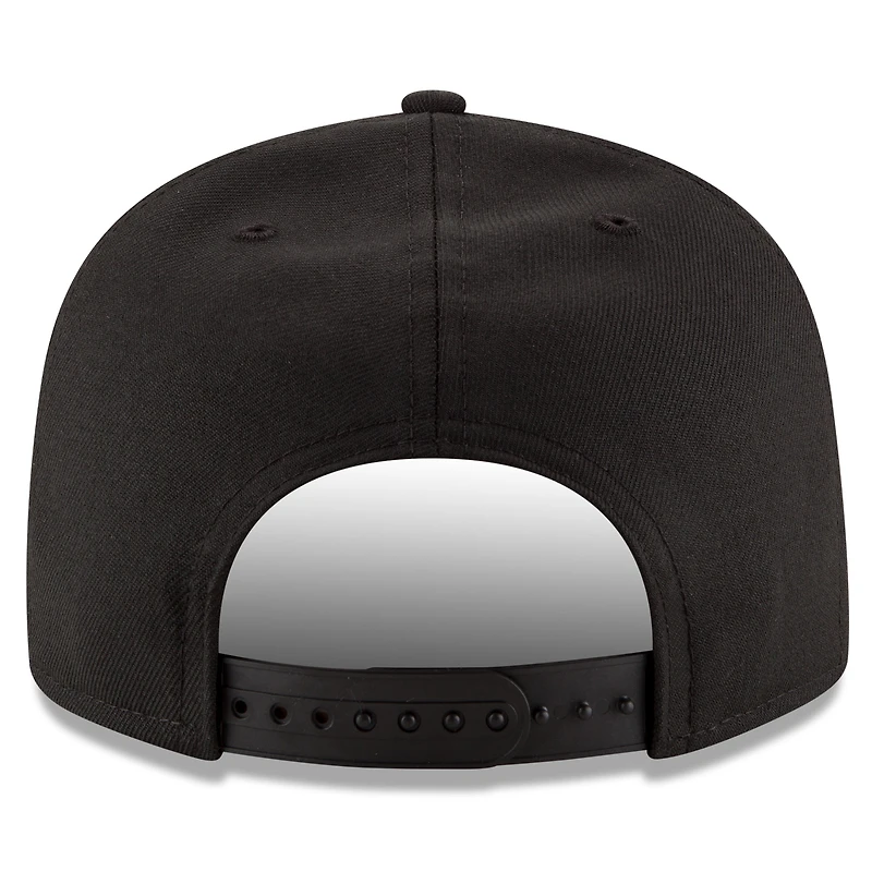 Men's New Era Black Los Angeles Golf Club 9FIFTY Snapback Hat