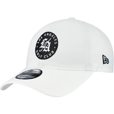Men's New Era  White Los Angeles Golf Club TGL Team 9TWENTY Adjustable Hat