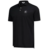 Polo noir en jersey Peter Millar Los Angeles Golf Club TGL Performance pour hommes