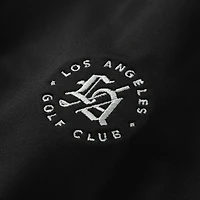 Men's Peter Millar Black Los Angeles Golf Club TGL Performance Jersey Polo
