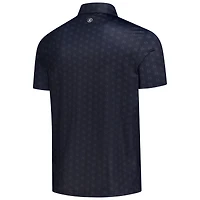 Men's TGL X Barstool  Black Los Angeles Golf Club Printed Polo