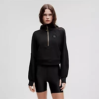 Women's lululemon Black Los Angeles Golf Club Scuba Oversized Half-Zip Hoodie