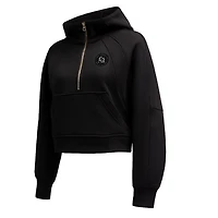 Sweat à capuche zippé oversize Los Angeles Golf Club Scuba noir pour femme de lululemon