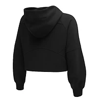 Sweat à capuche zippé oversize Los Angeles Golf Club Scuba noir pour femme de lululemon