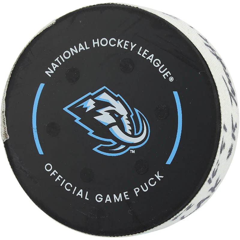 Alex Turcotte Los Angeles Kings Game-Used Goal Puck vs. Utah Mammoth on October 2, 2025