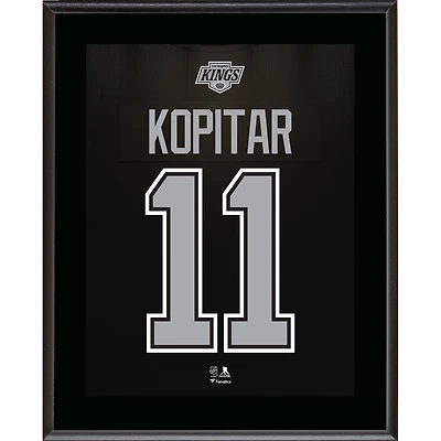 Plaque de joueur sublimée avec numéro de maillot Anze Kopitar Los Angeles Kings 10,5" x 13"