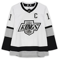 Maillot authentique adidas blanc dédicacé par Anze Kopitar des Los Angeles Kings