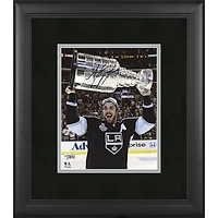 Anze Kopitar Los Angeles Kings Framed Autographed 8" x 10" Raising Cup Photograph