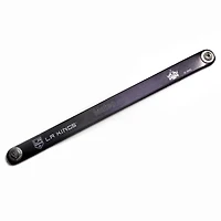 Black Los Angeles Kings Personalized Leather Slim Bracelet