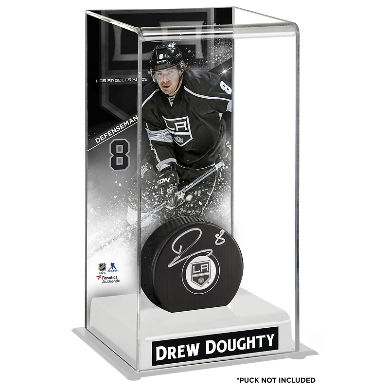Drew Doughty Étui de luxe pour rondelle de hockey des Kings de Los Angeles