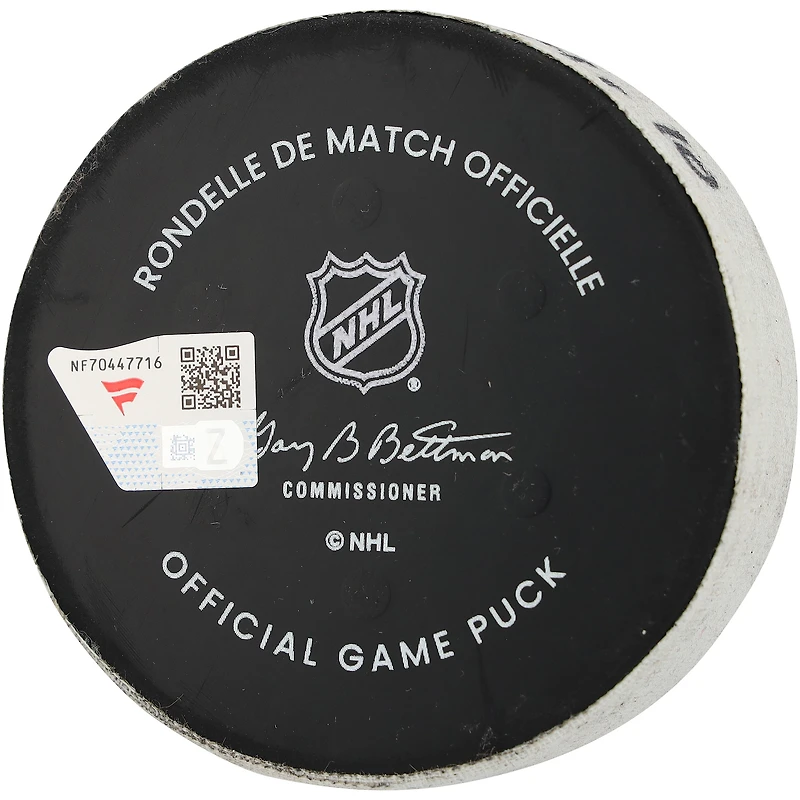 Drew Doughty Los Angeles Kings Game-Used Goal Puck from March 16, 2026 vs. New York Rangers