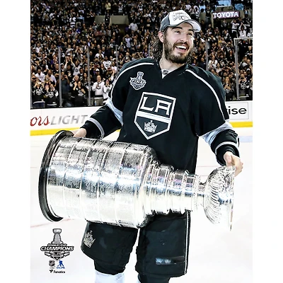 Drew Doughty Los Angeles Kings Unsigned Stanley Cup Champions Raising Photograph