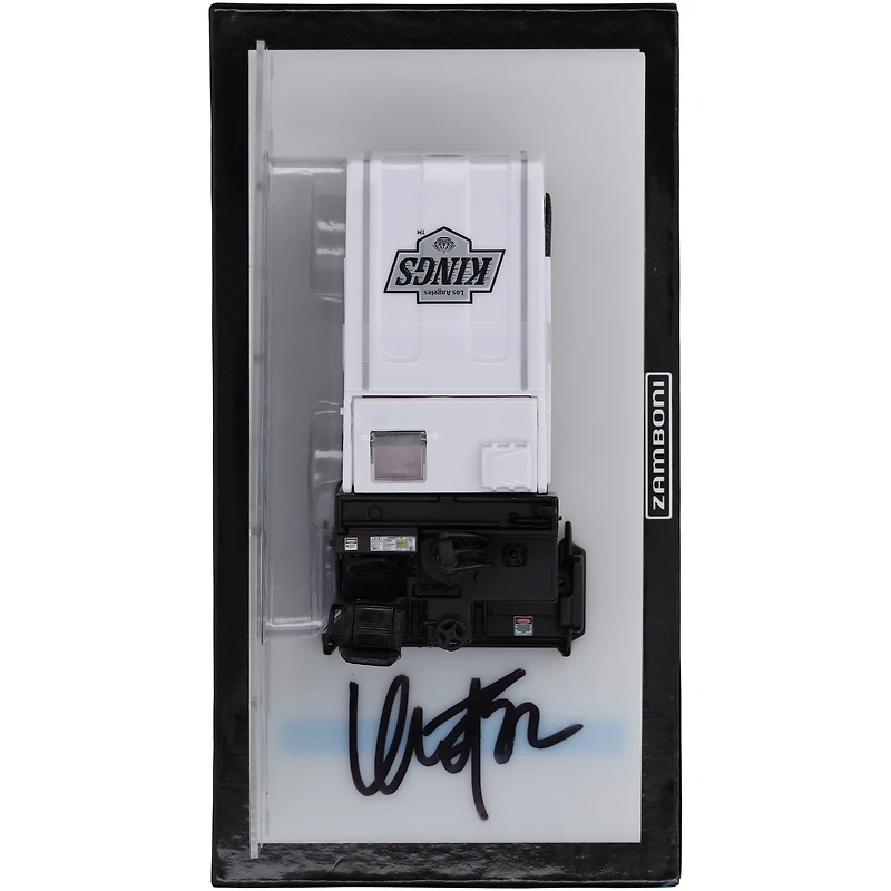 Zamboni moulée sous pression autographiée à l'échelle 1:43 de Kevin Fiala des Los Angeles Kings