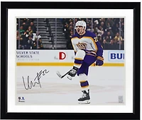 Photo commémorative d'un maillot rétro 16" x 20" autographié par Kevin Fiala des Kings de Los Angeles