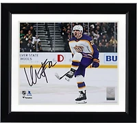 Kevin Fiala Los Angeles Kings Autographed 8" x 10" Reverse Retro Jersey Celebrating Photograph