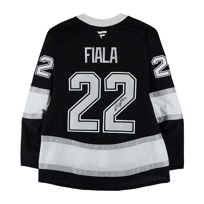 Kevin Fiala Los Angeles Kings Autographed Black Fanatics Authentic Pro Jersey