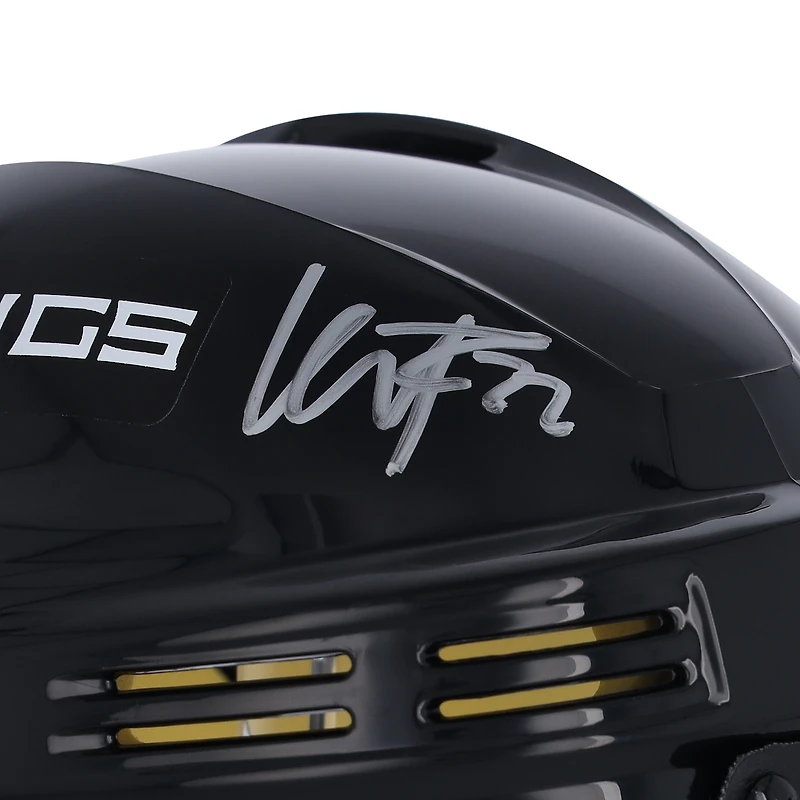 Kevin Fiala Los Angeles Kings Autographed Black Mini Helmet