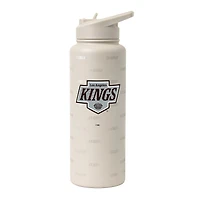 Bouteille désaltérante Logo Brands Los Angeles Kings 34 oz Sand Ghost