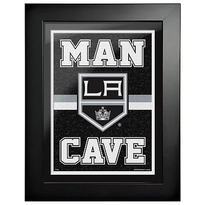 Los Angeles Kings - 12'' x 16'' Man Cave Framed Artwork