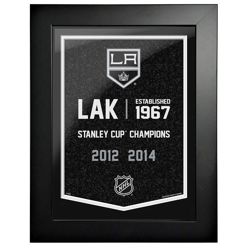 Los Angeles Kings - 12'' x 16'' Team Empire Framed Artwork