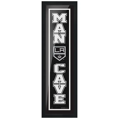 Los Angeles Kings - 6'' x 22'' Man Cave Framed Sign