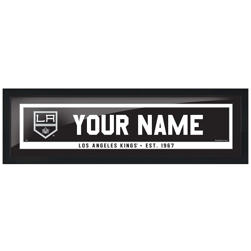 Los Angeles Kings - 6'' x 22'' Team Personalization Picture Frame