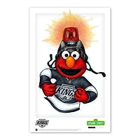 Affiche Elmo des Kings de Los Angeles, 11 x 43 cm, Rue Sésame