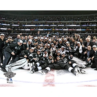Los Angeles Kings Unsigned 2014 Stanley Cup Champions Team Celebration Photograph