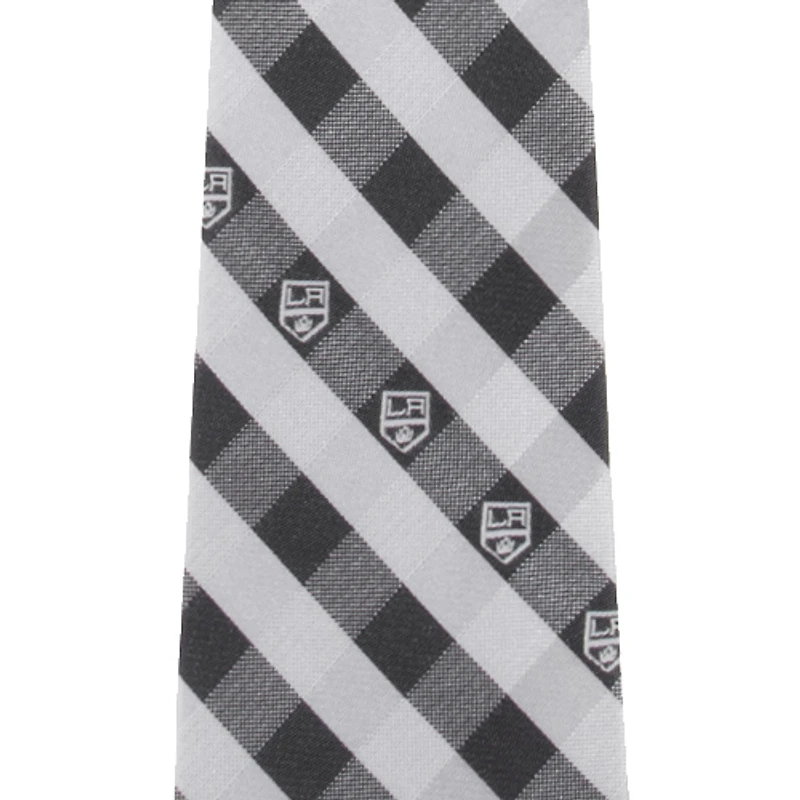 Los Angeles Kings Woven Poly Check Tie