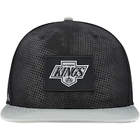 Casquette Snapback authentique Pro Rink Fanatics noire pour homme des Los Angeles Kings