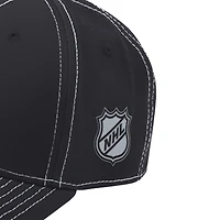 Men's Starter  Black Los Angeles Kings Sphere II Curved Starfit Adjustable Hat