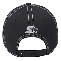 Men's Starter  Black Los Angeles Kings Sphere II Curved Starfit Adjustable Hat