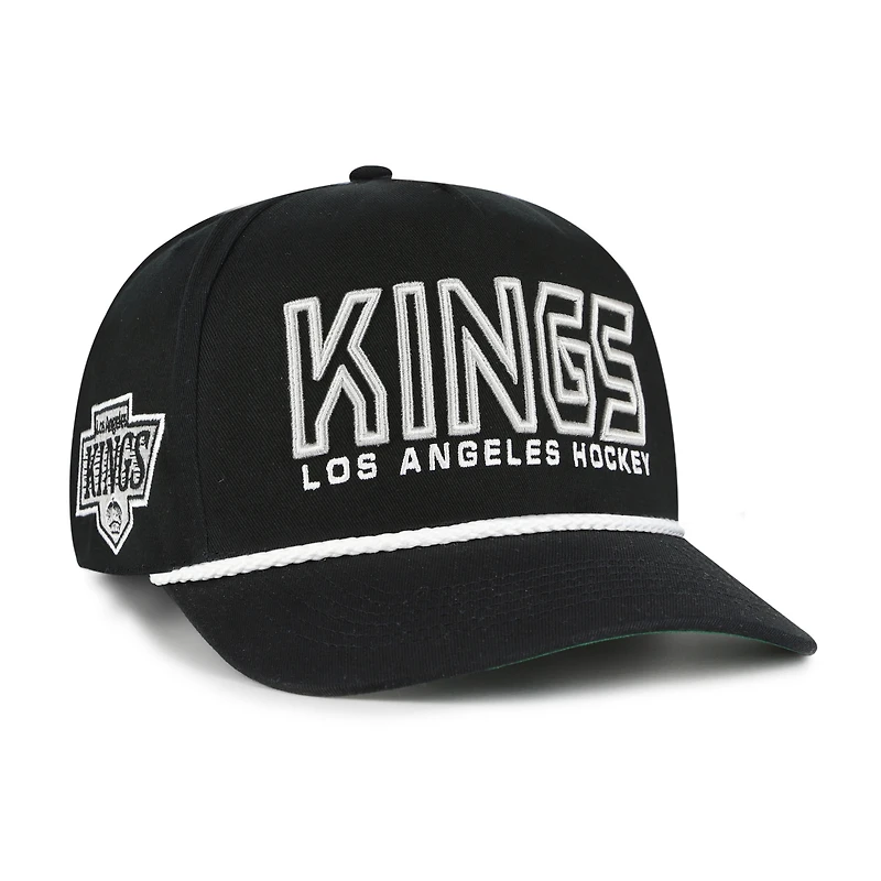 Casquette ajustable noire « 47 » des Kings de Los Angeles pour homme