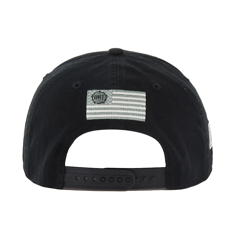 Men's '47 Black Los Angeles Kings OHT Military Appreciation Homeland Honor and Defend Hitch Adjustable Hat